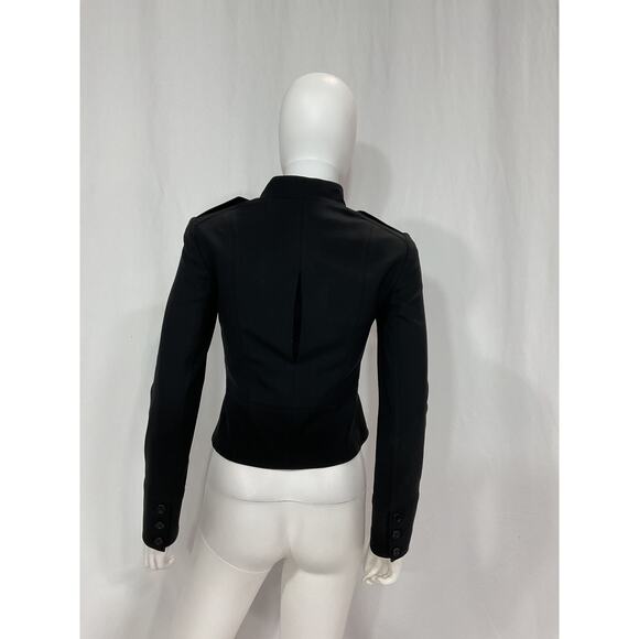 Theory Denim Black Jacket Size 0 - Picture 3 of 5